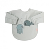 Done by Deer Lätzchen mit Ärmeln 6-18m Sea friends grey