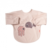 Done by Deer Lätzchen mit Ärmeln 6-18m Sea friends powder