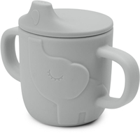 Done by Deer Peekaboo Spout Cup Elphee Grey
