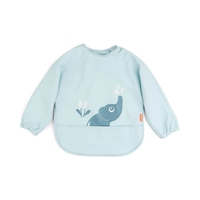 Done by Deer Ärmeltaschen-Lätzchen 6-18m Elphee Blue