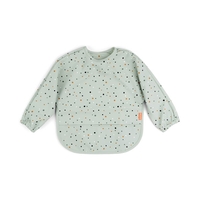 Done by Deer Ärmeltaschen-Lätzchen 6-18m Happy dots grün