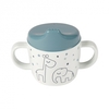 Done by Deer Schnabeltasse Dreamy Dots blue