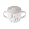 Done by Deer Schnabeltasse Dreamy Dots grey