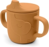 Done by Deer Silikon Schnabeltasse Peekaboo Elphee senfgelb