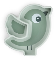 Done by Deer Stick&Stay Silikon Snackteller Birdee Green