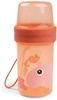 Done by Deer To Go 2-Way Snack Container large Ozzo Papaya
