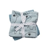 Done by Deer Wickeltuch 2-Pack,  Contour,  blau