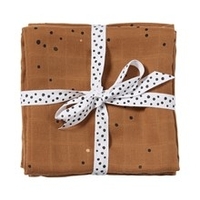Done by Deer Wickeltuch 2-Pack,  Dreamy Dots,  senfgelb