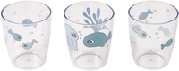 Done by Deer Yummy Miniglas 3tlg. Sea Friends blau