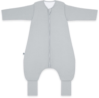 Emma & Noah Schlafsack mit Umschlag Füßen und Ärmeln 3.5 TOG,  Essential Grau 80cm