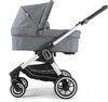 Emmaljunga NXT60F silber Lounge Grey Eco inklusive Liegewanne