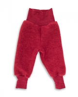 Engel Natur Baby-Hose Merino Fleece 62/68 jaspis melange