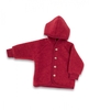Engel Natur Kapuzenjacke mit Holzknöpfen Merino Fleece 50/56 jaspis melange