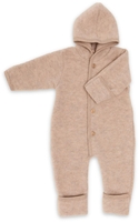 Engel Natur Merino Overall Fleece 50/56 sand melange