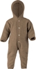 Engel Natur Merino Overall Fleece 50/56 walnuss melange