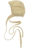 Engel Natur Merino/Seide Babyhäubchen GOTS 50/56 natur