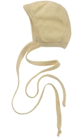 Engel Natur Merino/Seide Babyhäubchen GOTS