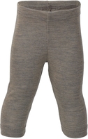 Engel Natur Merino/Seide Babyleggings GOTS 86/92 walnuss