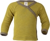 Engel Natur Merino/Seide Wickelshirt GOTS 74/80 safran/walnuss