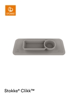ezpz™ by Stokke™ Platzset für den Clikk Tray Soft Grey Auslaufartikel