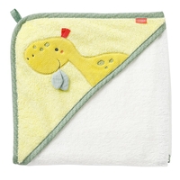 Fehn 051223 Kapuzenbadetuch Dino