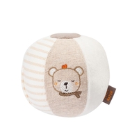 Fehn 052336 Stoffball Esel & Teddy NATUR