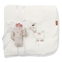 Fehn 058253 Kuscheldecke Lama
