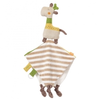 Fehn 059106 Schmusetuch Giraffe Deluxe