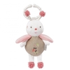 Fehn 068696 Mini Kuscheltier Biene mit C-Ring Garden Dreams