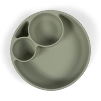Filibabba Esslernteller Silikon Green