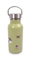 Filibabba Trinkflasche Edelstahl 0, 35l Magic Farm
