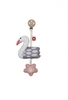 FRANCK & FISCHER Tinka Rassel mit Clip Schwan hell (Franck and Fischer)