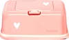 Funkybox Feuchttücherbox hellrosa Herzchen glänzend (Poll&Poll B.V.)