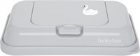 Funkybox To Go Feuchttücherbox grau Schwan (Poll&Poll B.V.)