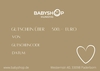 Geschenkgutschein Babyshop Wert 500, -€