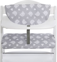 Hauck Hochstuhlauflage Deluxe Teddy grey