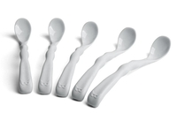 Herobility Eco Baby Futterlöffel 5er Pack mist grey