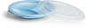 Herobility Eco Baby-Menüteller mit Deckel blau
