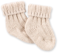 Hofbrucker Babysocken Sand 7 - 12 Monate