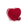 Jellycat Amuseables Arlette Heart Macaron Rot 10cm