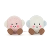 Jellycat Amuseables Toastie Pink and White Marshmallows 9cm