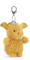 Jellycat Little Dragon Bag Charm 18cm