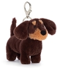 Jellycat Otto Sausage Dog Bag Charm 11cm