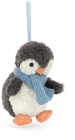 Jellycat Peanut Penguin Decoration 10cm