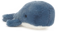 Jellycat Wavelly Whale blue 15cm