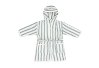 Jollein Bademantel 3-4 Jahre Stripe Frottee Sea Green