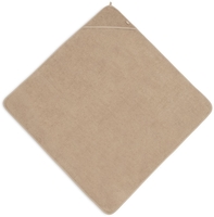 Jollein Kapuzenhandtuch Frottee 100x100cm Biscuit