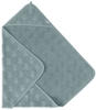 Jollein Kapuzenhandtuch Frottee 75x75 cm Miffy Jacquard Sea Green
