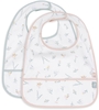 Jollein Lätzchen Wasserdicht Lovely Birds,  2-Pack