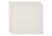 Jollein Spucktuch Hydrophill 115x115cm Bloomy,  2-Pack